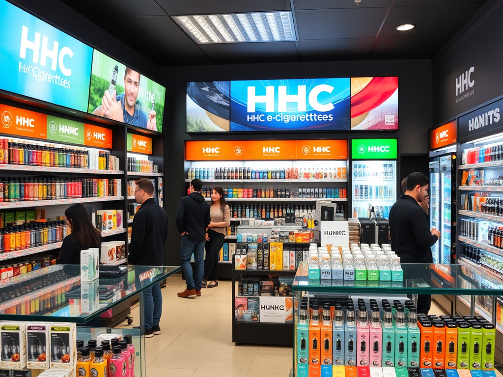 HHC E-Zigarette Tankstelle